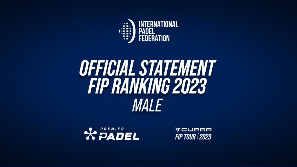 COMUNICADO OFICIAL RANKING FIP 2023