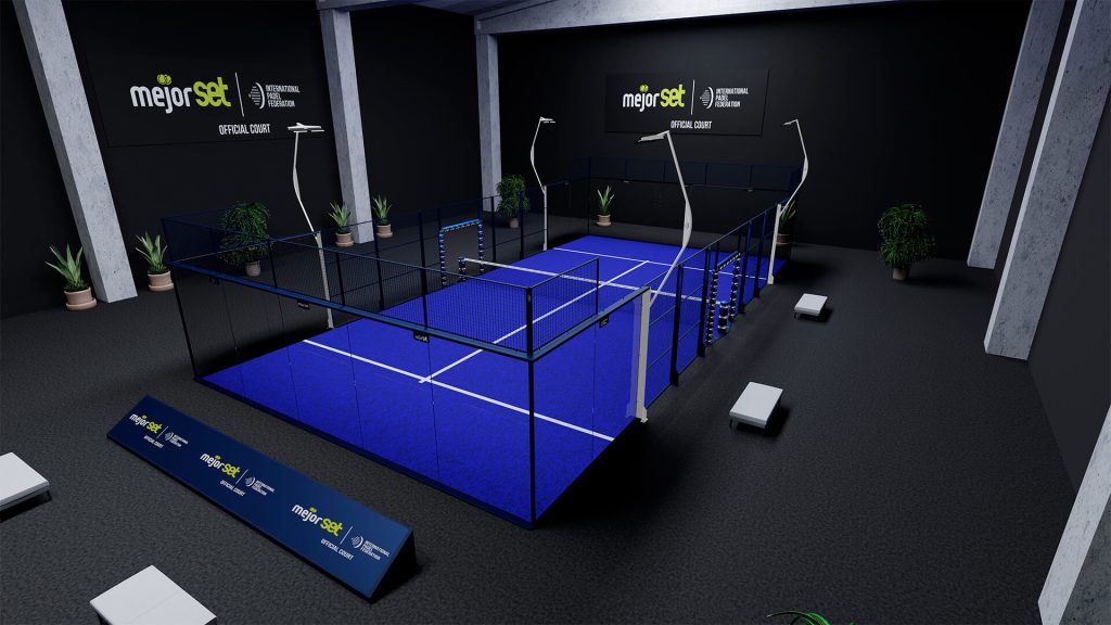 The International Padel Federation and MejorSet announce the new FIP Official Court model with an exclusive design.