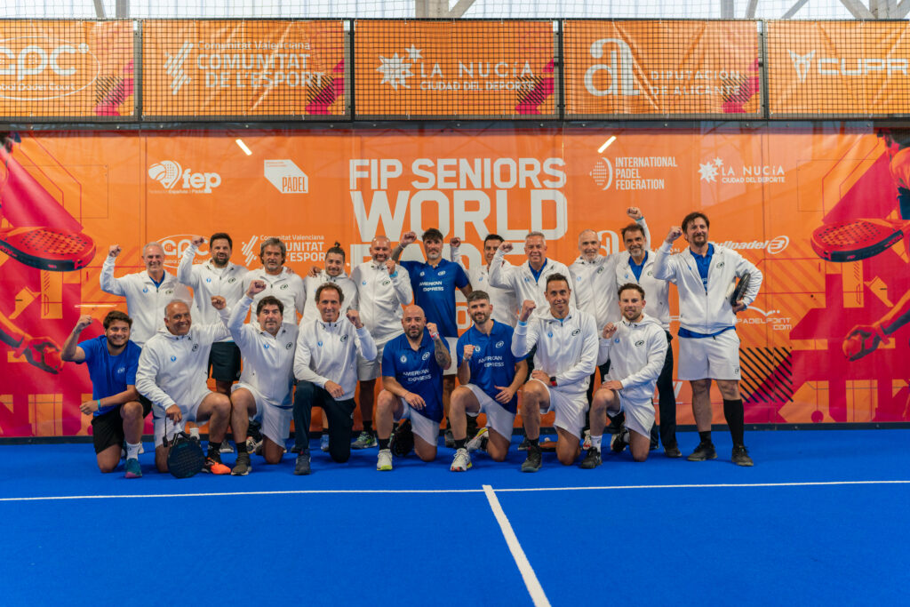 FIP Seniors World Padel Championships, día 5: España para el doblete, Francia y Argentina para la historia