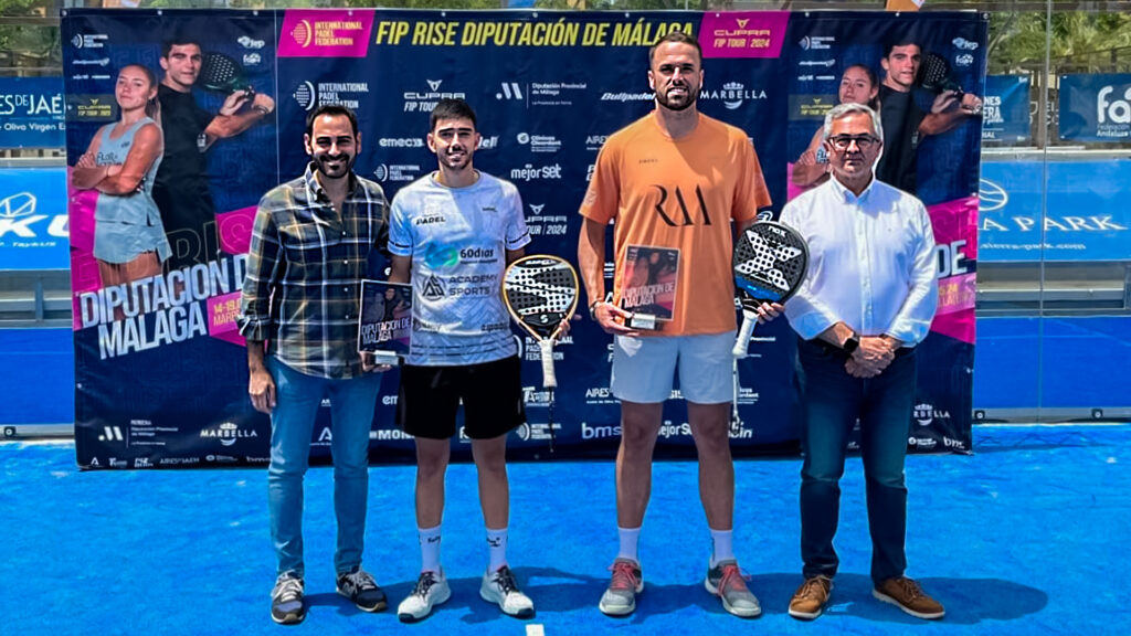 FIP Rise Diputacion de Malaga, Del Castillo-Mendez and Pozuelo-Atencia won the titles