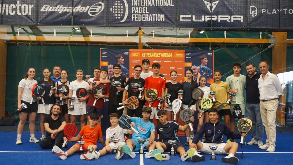 FIP Promises KPadel Novara, here are the six winning pairs