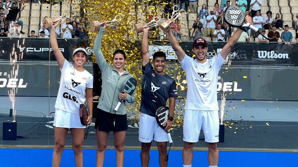 Sevilla Premier Padel P2, ganan los mismos de Bruselas. ‘Chingalan’, Brea y González triunfan: «Dedicado a todas las madres»