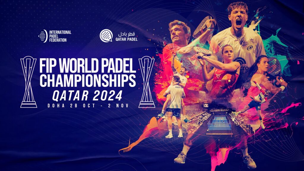 FIP World Padel Championships 2024 to be held in Qatar  from 28 October to 2 November 2024