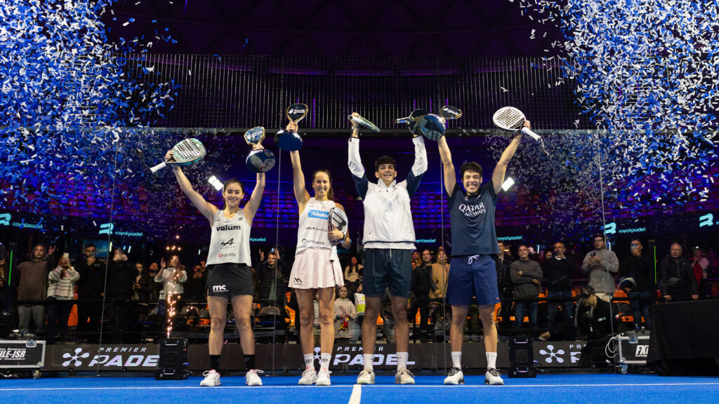 Banco de Chile Santiago Premier Padel P1,  Quinta vez de Coello-Tapia, primera de Triay y Fernández