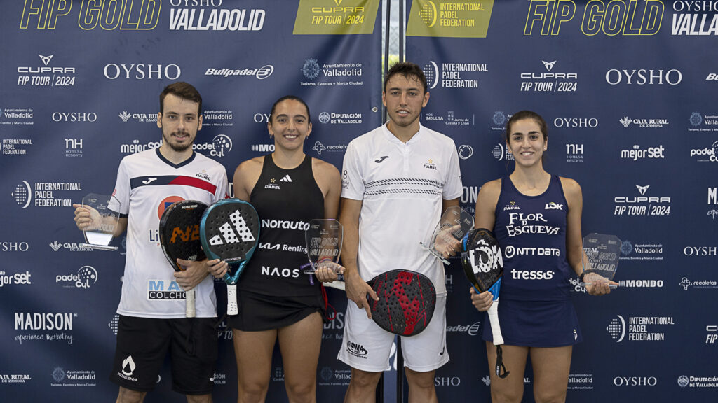 OYSHO Valladolid FIP Gold, title to Rico-Esbri and Caldera-Rufo