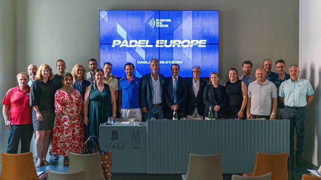 Nace Padel Europe en el seno de la FIP. Carraro: «Unión, colaboración y confianza mutua son los pilares que inspiran esta nueva realidad»