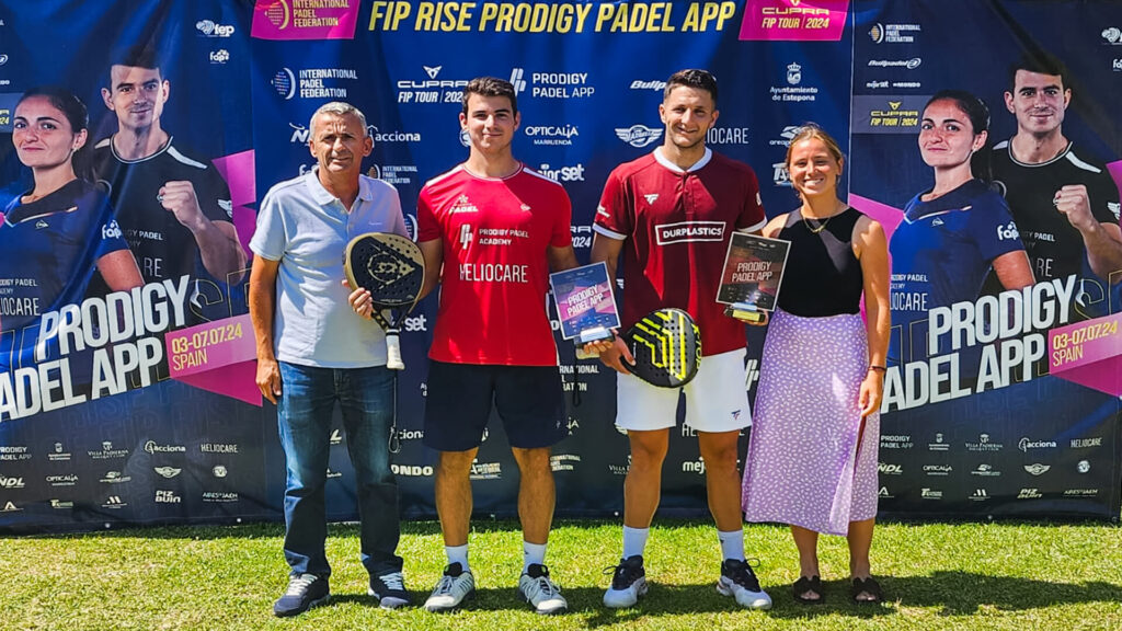 FIP Rise Prodigy Padel App, Gonzalez-Martí, perfect weekend: title and Malaga P1