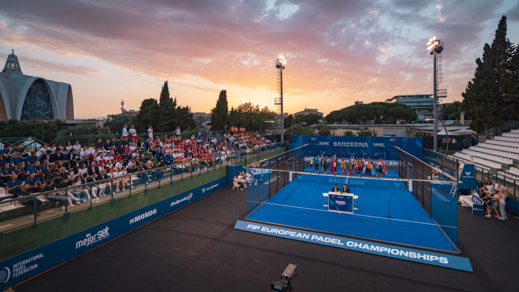 FIP European Padel Championships. All male players in the hunt for the title