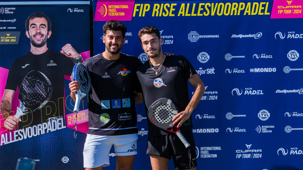 FIP Rise Allesvoorpadel, Gonzalez and Gil raise the trophy in the Netherlands