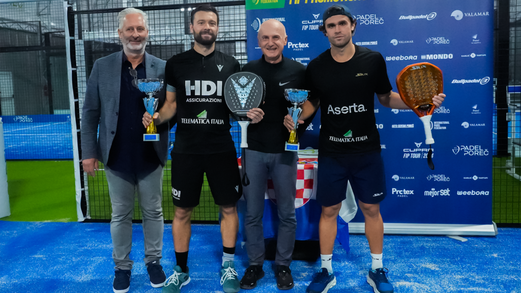 Open Poreč, Cremona, Baldi, Dal Pozzo: three Italians on the throne in Croatia