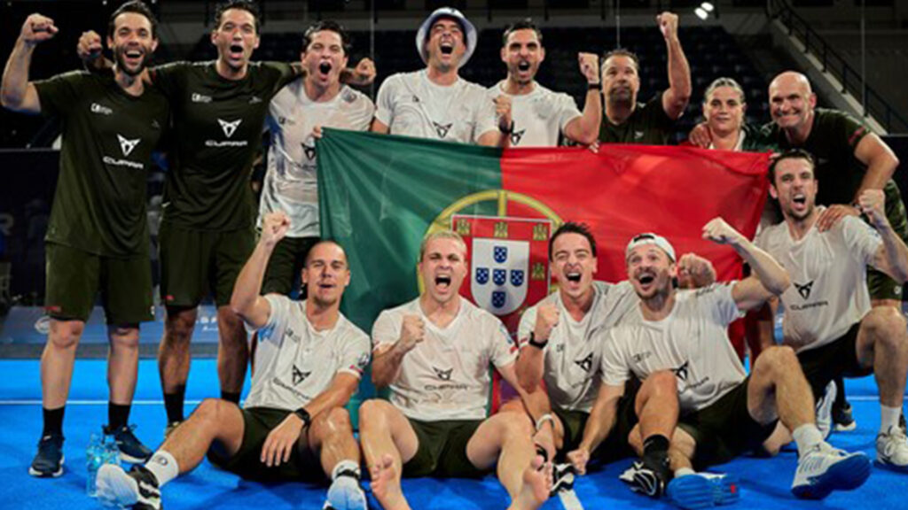 Cuadro masculino, Portugal hace historia: su primera medalla de bronce