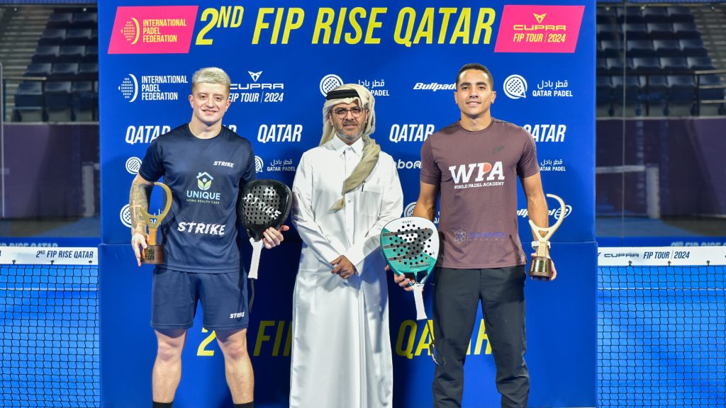 Doha, title to number 1 seeds Hossam-Lacamoire and Rose-Gibson