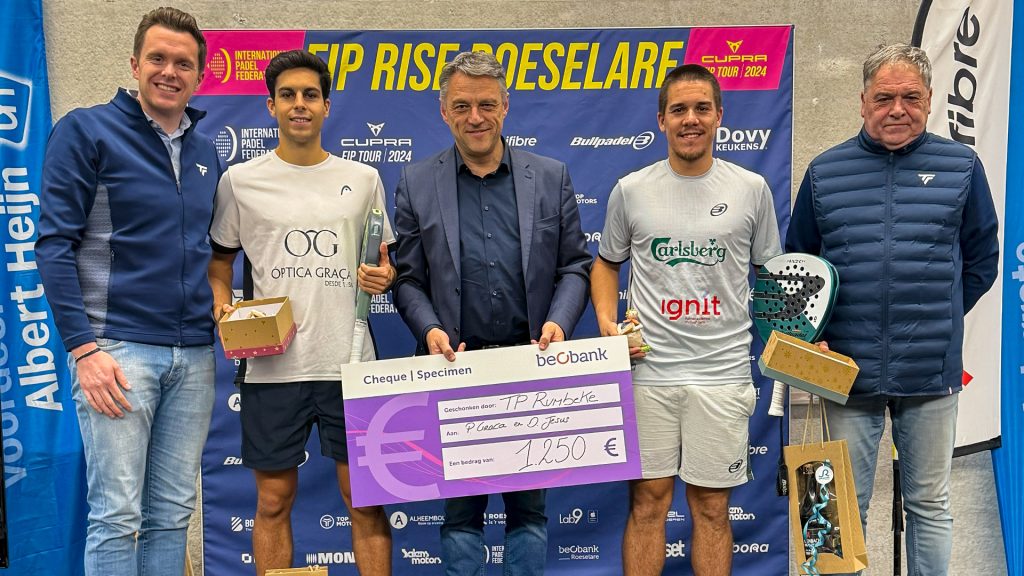 Roeselare, Jesus-Graça surprise: title to Portuguese pair