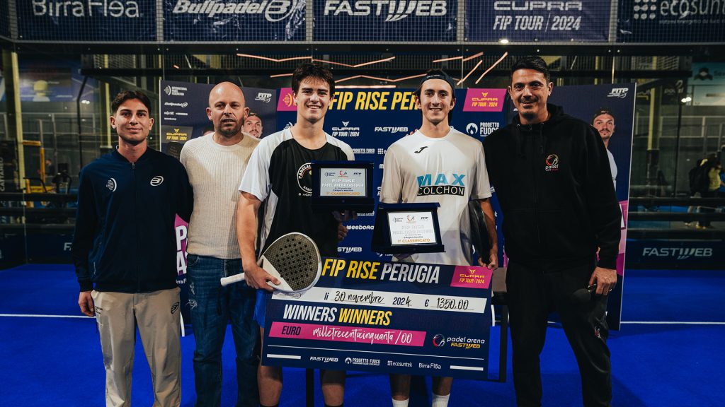 Padelarena Fastweb, Sintes-Moragues and Stellato-Parmigiani win in Perugia