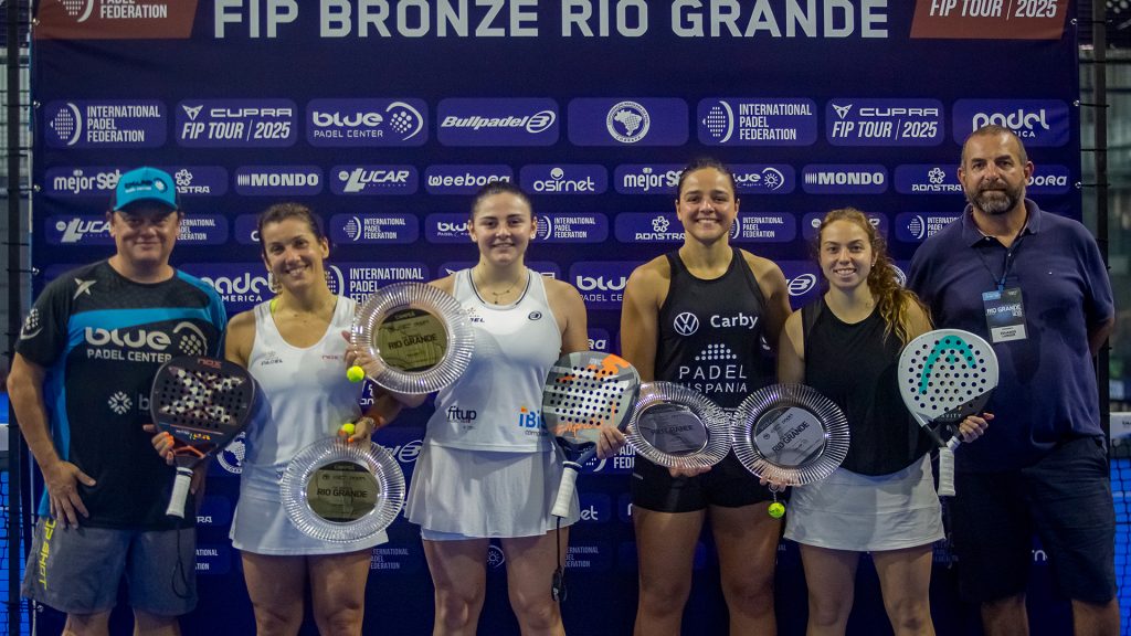 Rio Grande Brazil. Ribeiro-Lopez win their first tournament of the season in pairs