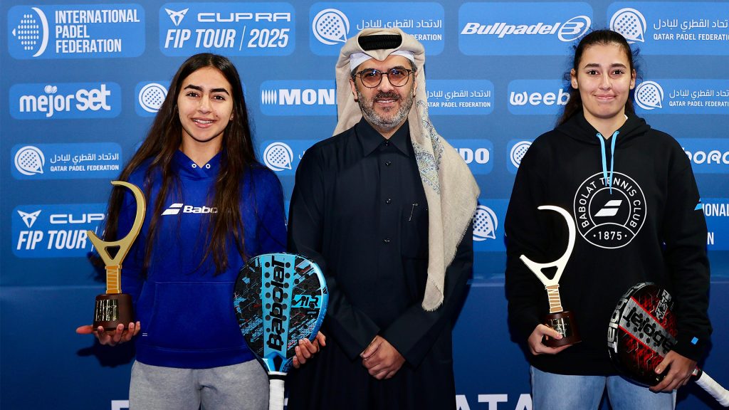 Qatar, Laura Luján joins Nati López Díaz with her eighth triumph on the CUPRA FIP Tour