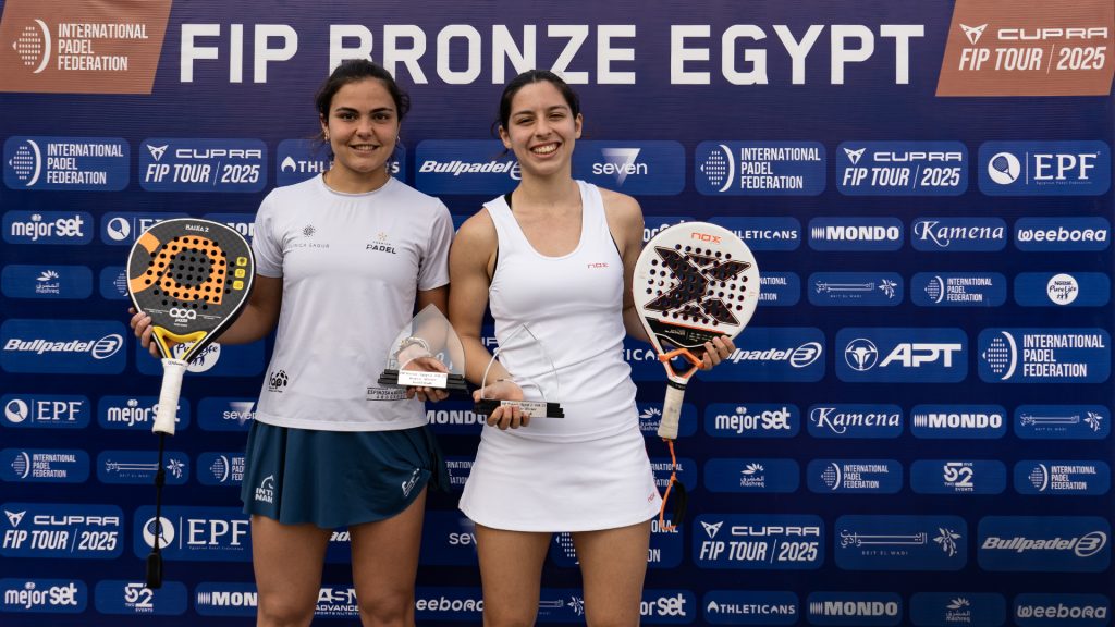 Egypt II, Lucia Garcia and Camila Fassio win after losing the final in Sweden