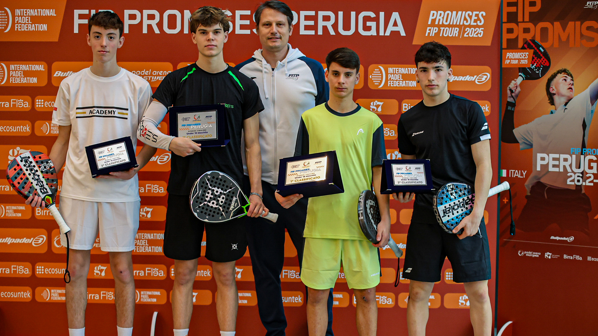 Fastweb Perugia I. Here are the eight winning pairs in Italy